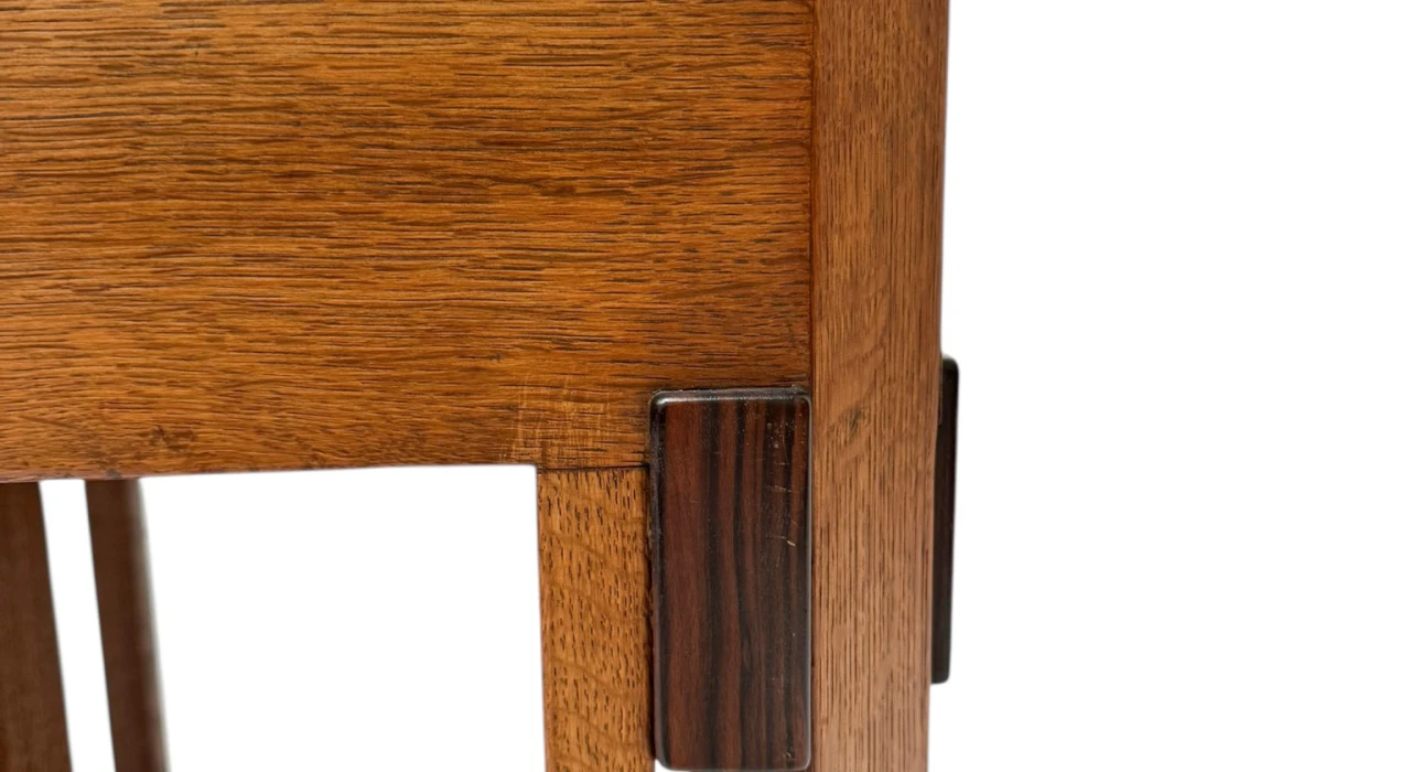 Art Deco Modernist Pedestal by Anton Lucas for N.V. Meubelkunst Leiden, 1920s